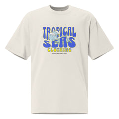 Oversized Wild Tropical Seas t-shirt
