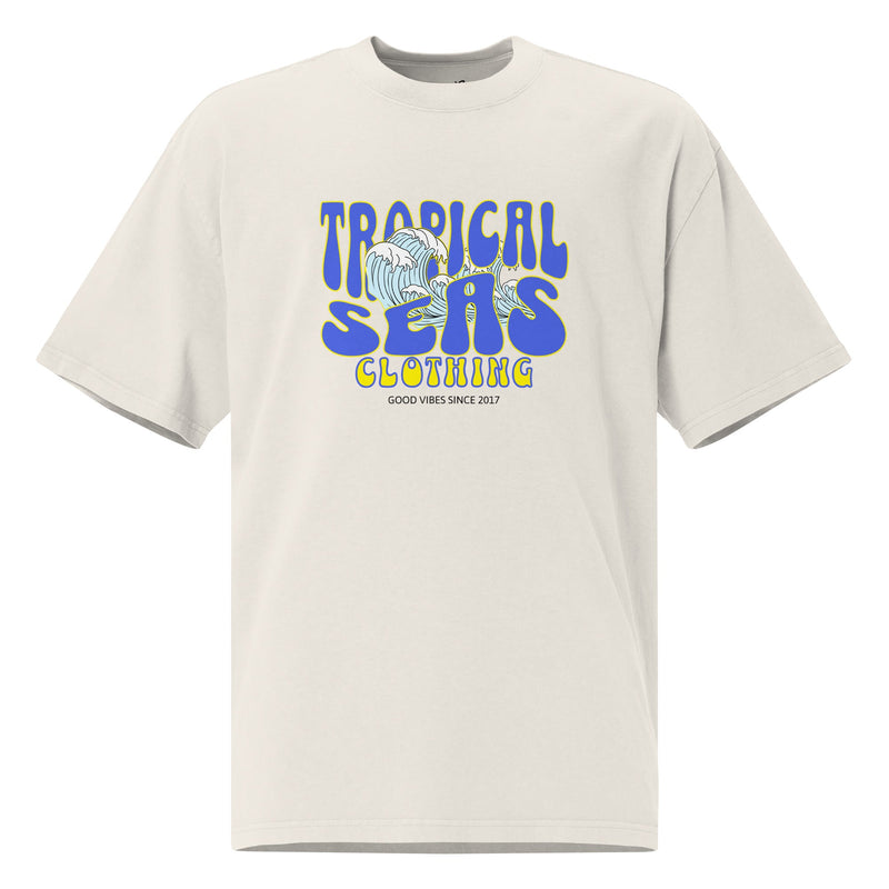 Oversized Wild Tropical Seas t-shirt